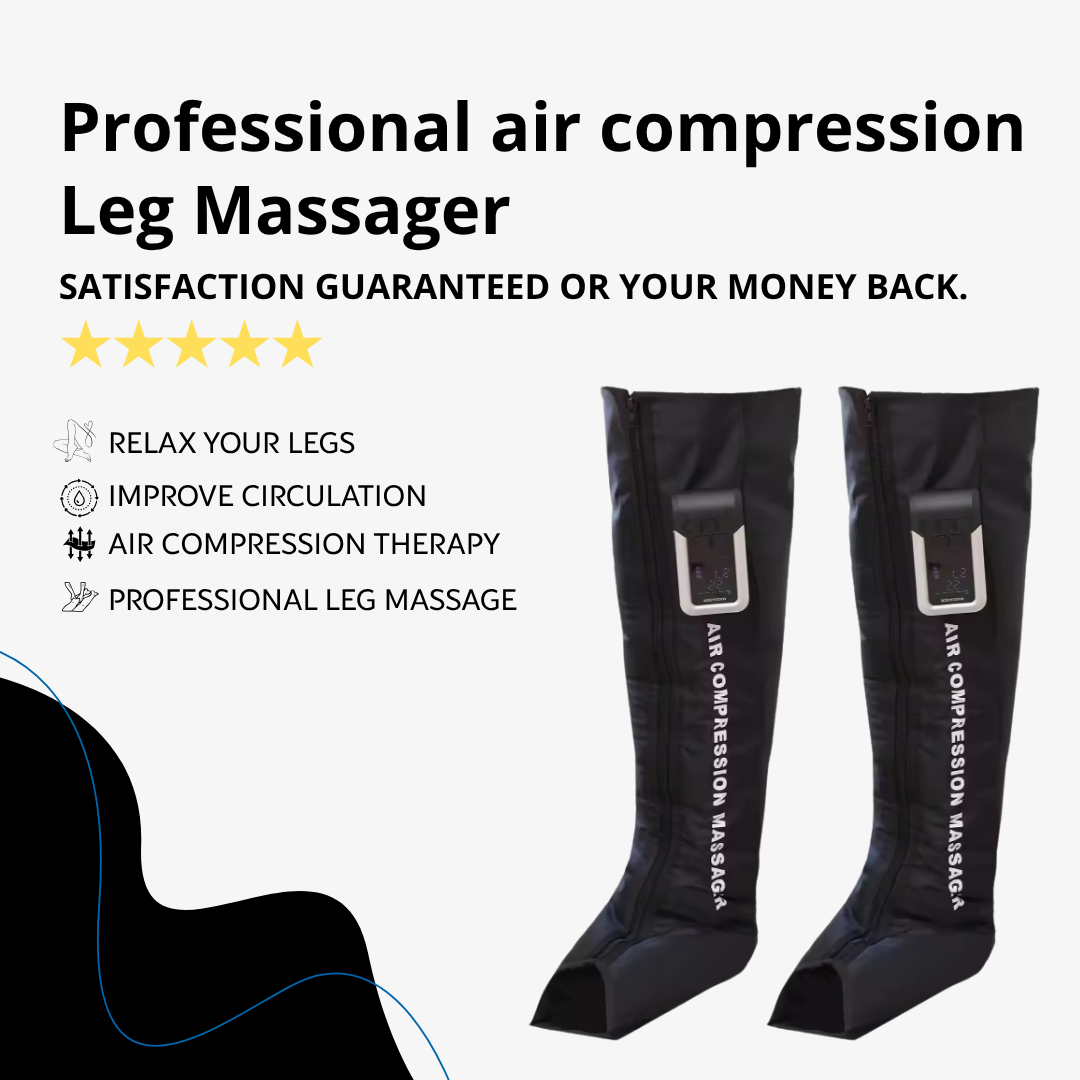 Professional air compression Leg Massager to improve circulation | GoFitLife™