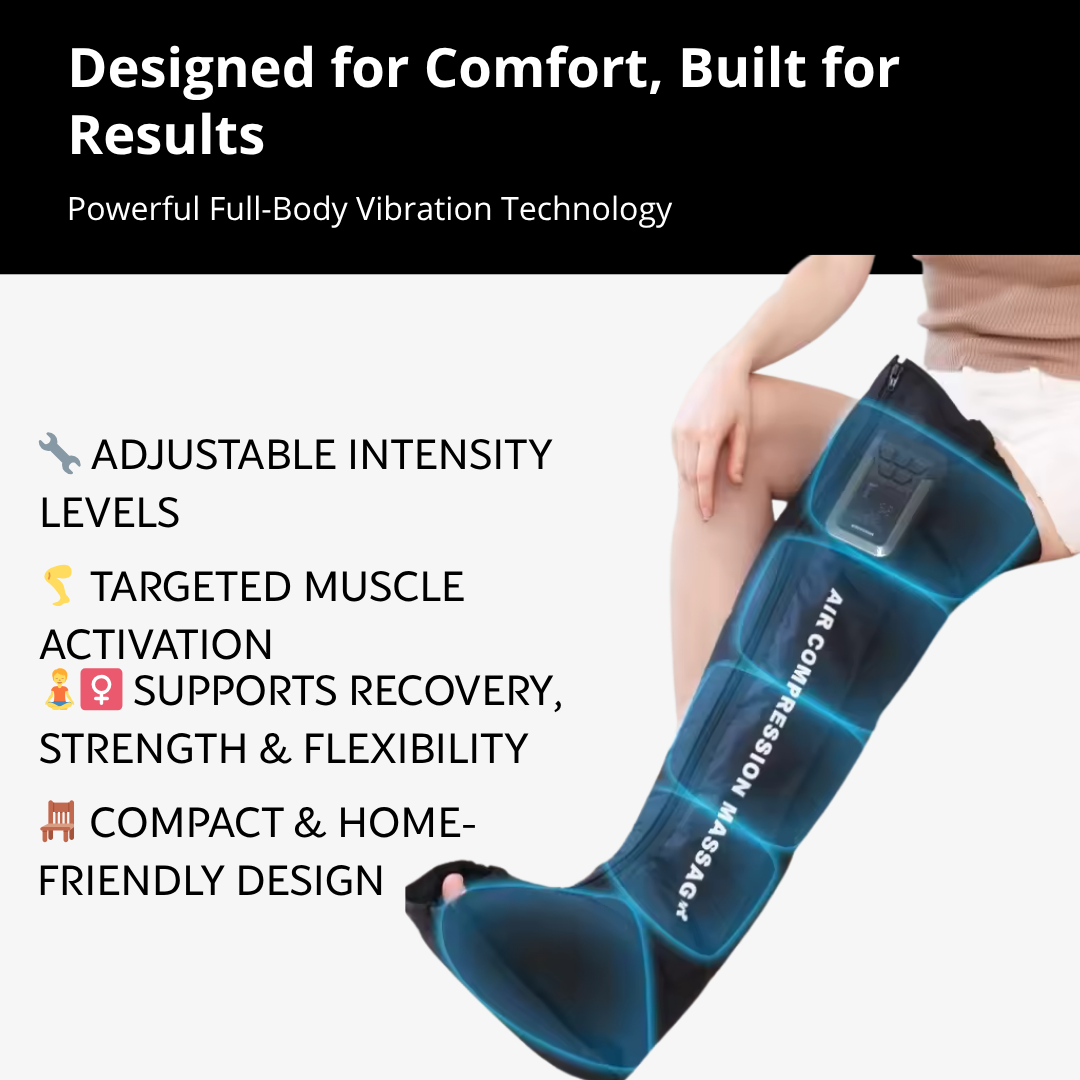 Professional air compression Leg Massager to improve circulation | GoFitLife™