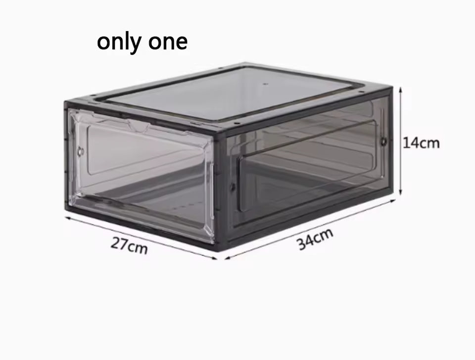 Modern Rack Show - Folding Hard Plastic Cabinets Shoes Storage | GoFitLife™